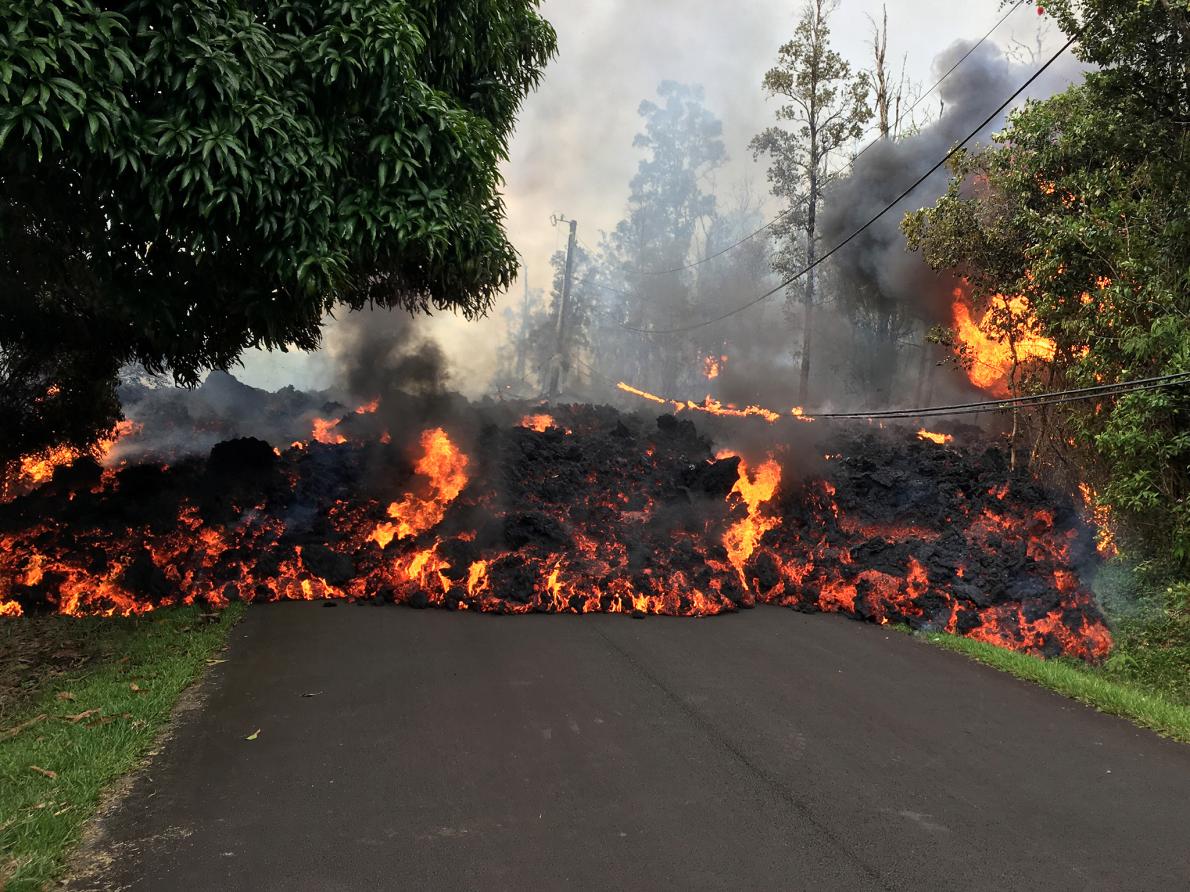 Lawa na Big Island