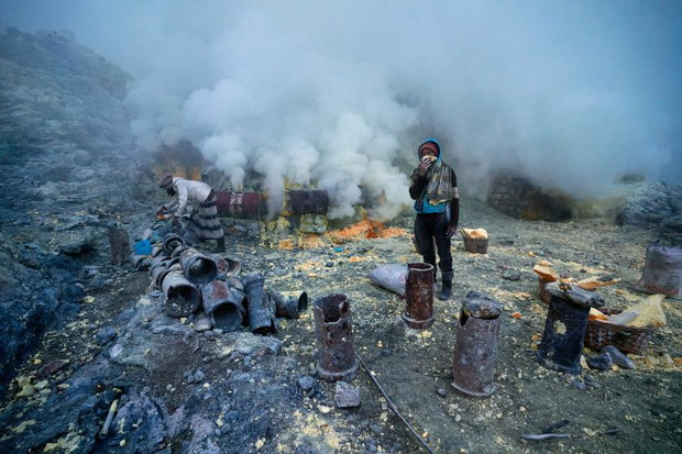 Górnicy z Ijen