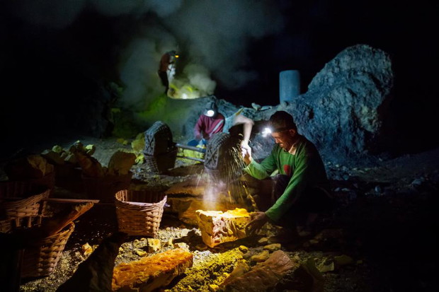 Górnicy z Ijen