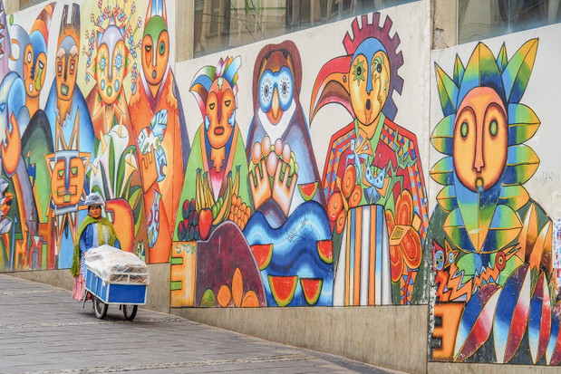 Magiczne miasto La Paz, Boliwia