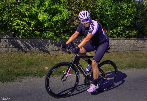 Remigiusz Siudziński w Ultrakolarz Remigiusz Siudziński w Race Around Austria 2018