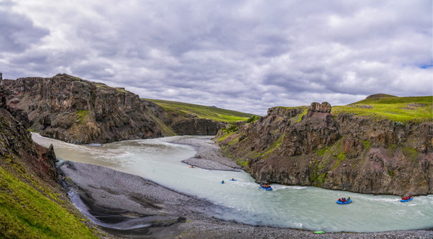 Wikingowie w kajakach, czyli rafting na Islandii