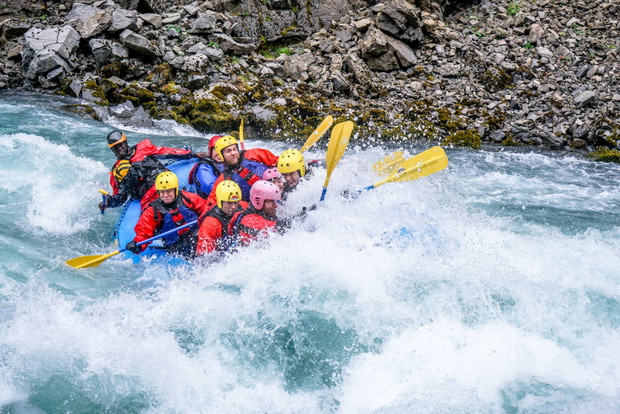 Wikingowie w kajakach, czyli rafting na Islandii
