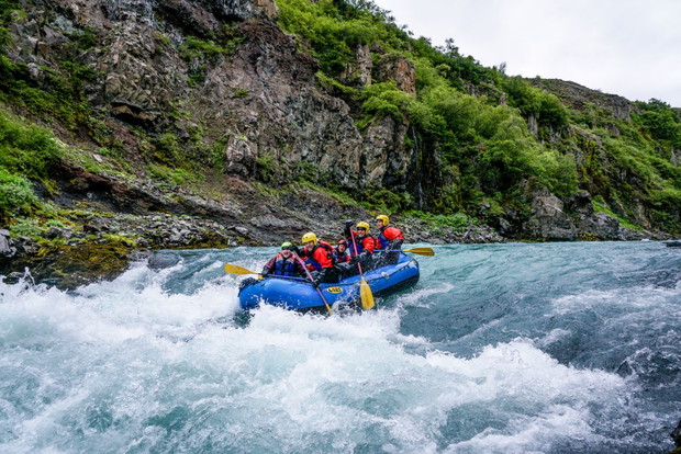 Wikingowie w kajakach, czyli rafting na Islandii