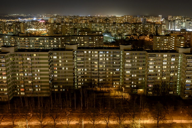 Warsaw from above