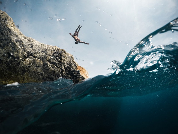 Upside down