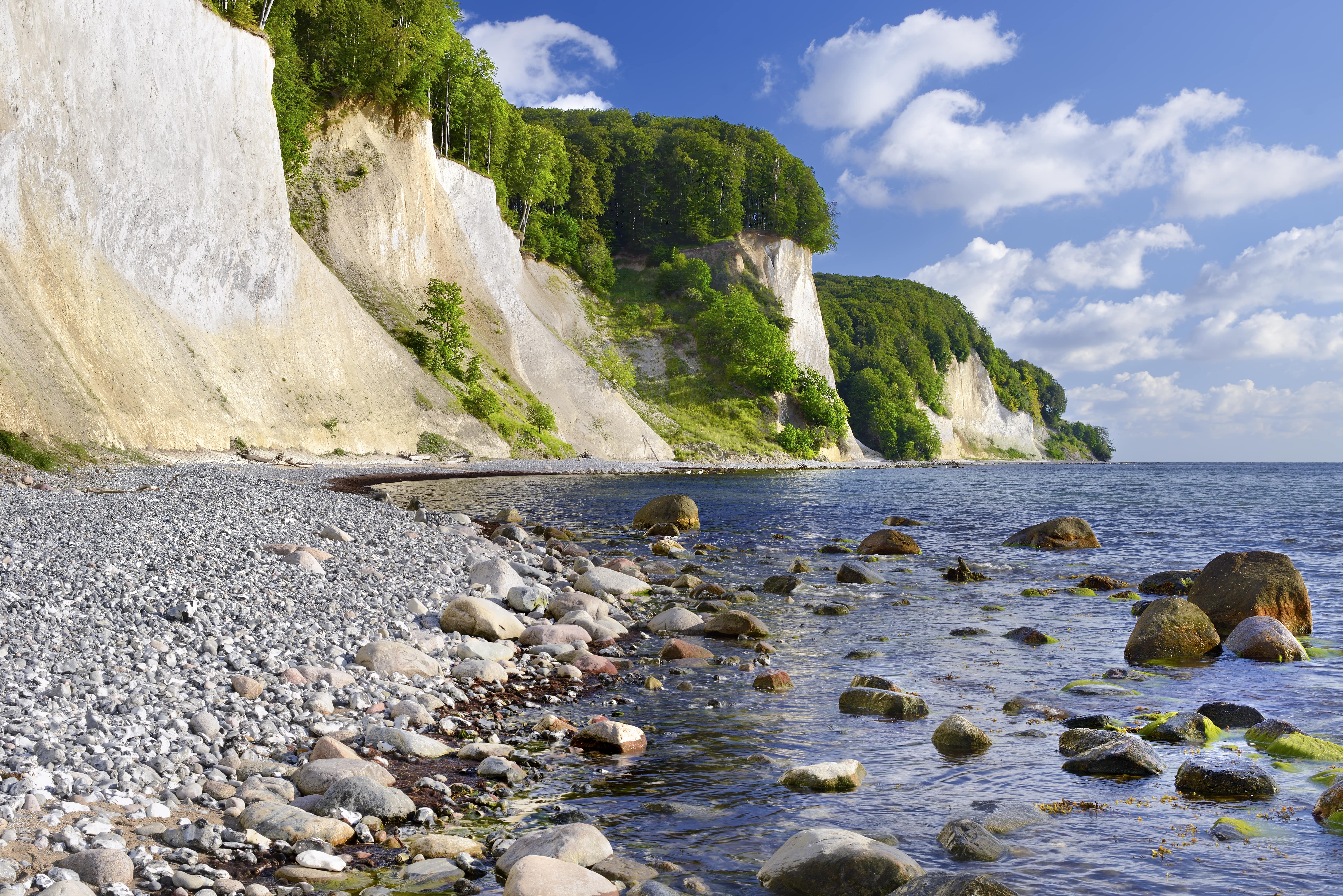 Rugia – plaża i klif