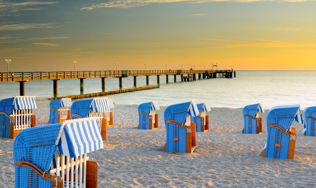 Bad Doberan- plaża Heiligendamm