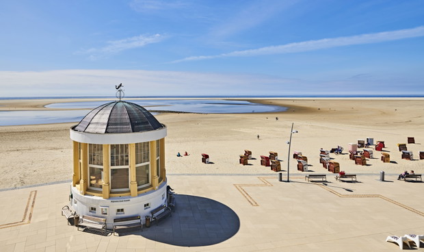 Borkum - główna plaża