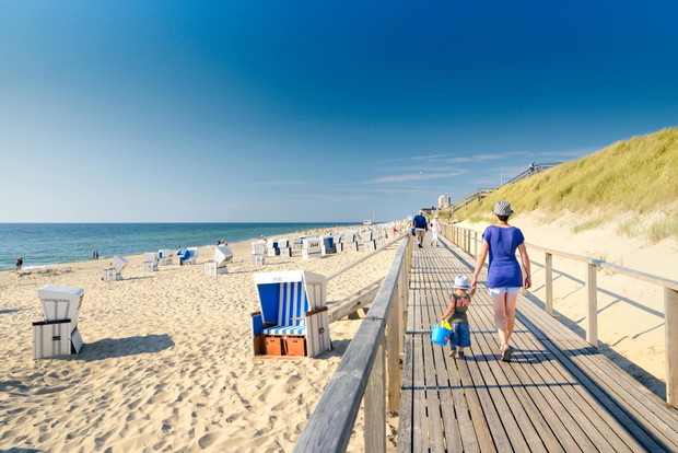 Wyspa Sylt – plaża i promenada