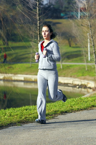jogging