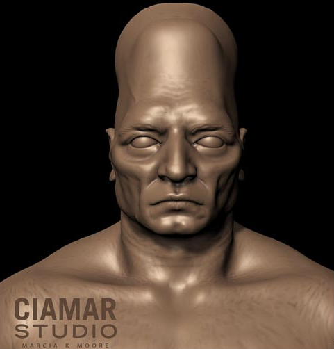 głowa giganta