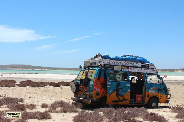 Jedna z pięknych plaż w Australii