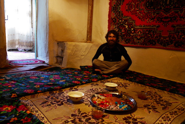 W wiosce w Gorach Fan, Tadzykistan