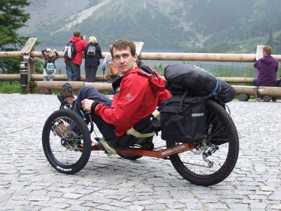 ja na swoim rowerze nad Morskim Okiem