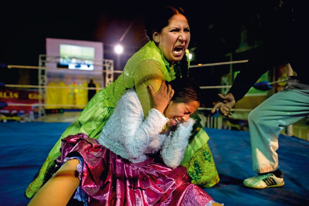 cholitas luchadoras