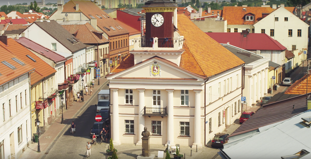 Polska z drona