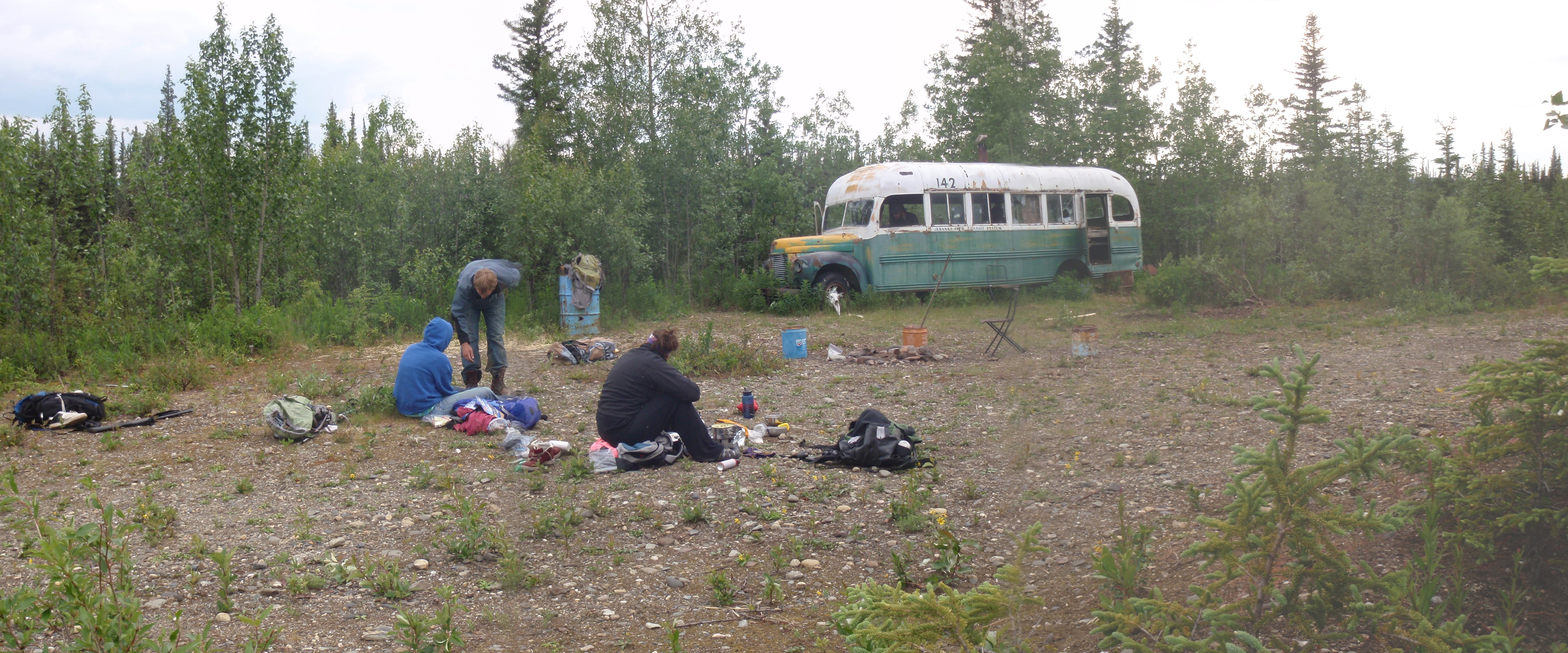 Słynny bus, w którym Christopher J. McCandless spędził ostatnie dni