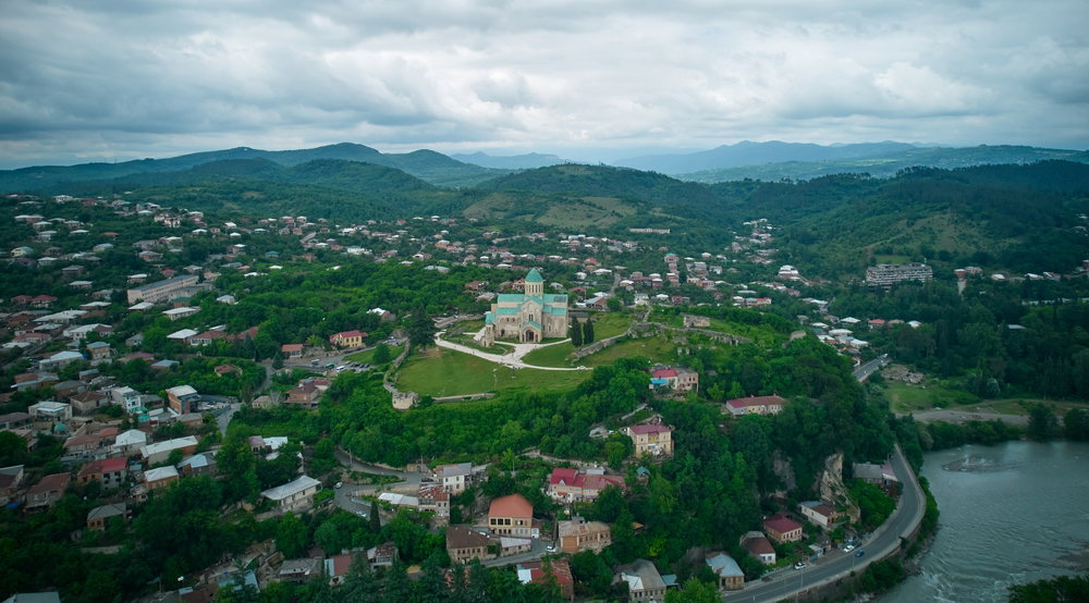 The,Bagrat,Temple,Is,A,Temple,Erected,In,Kutaisi,During
