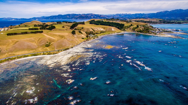 Nowa Zelandia z drona