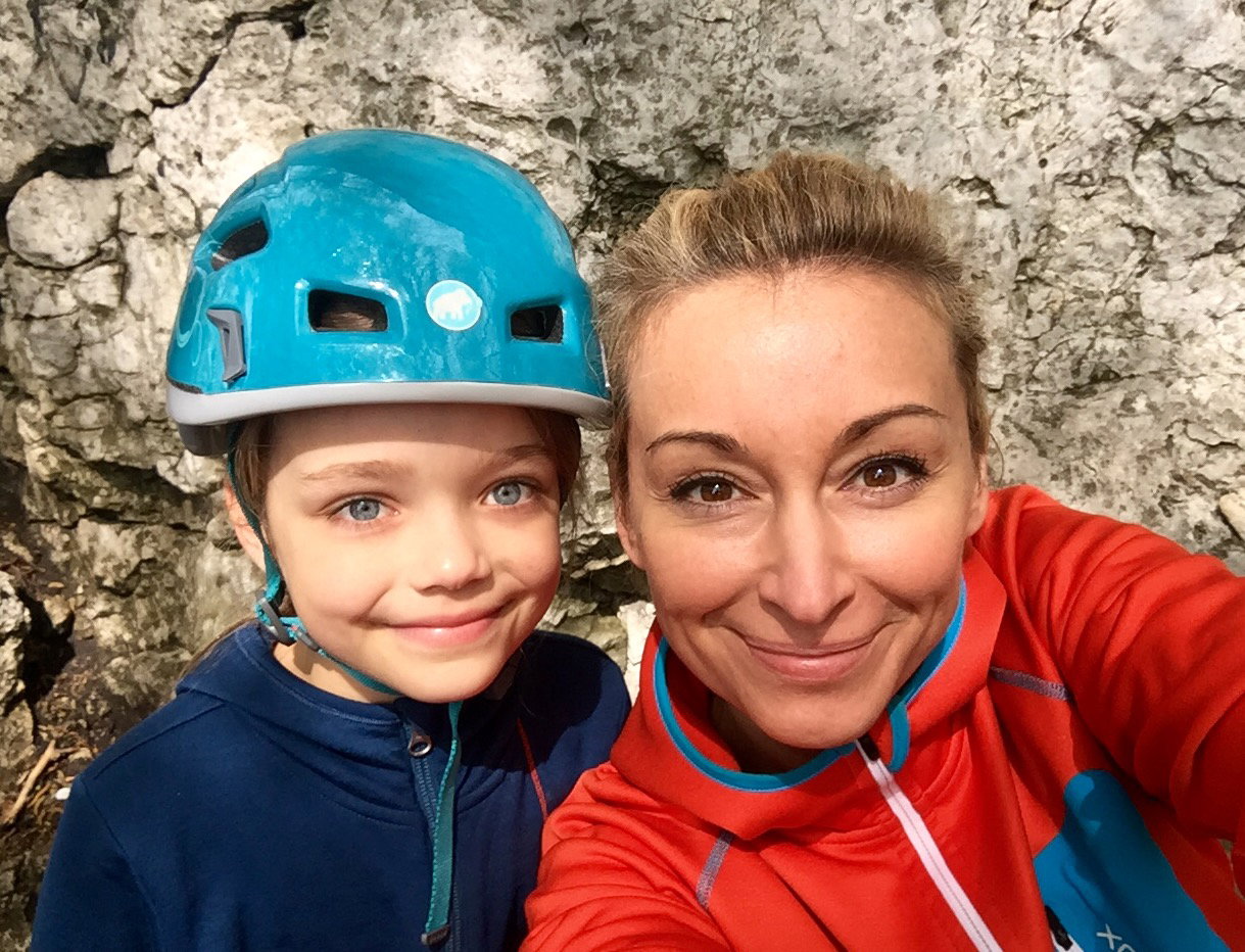 Martyna Wojciechowska (redaktor naczelna) z córką Marysią