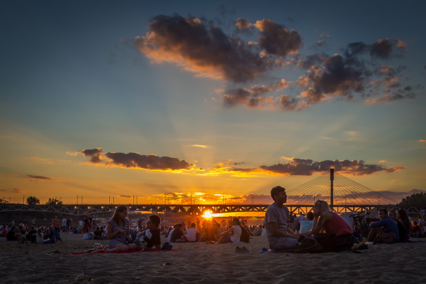 Miejskie plaże