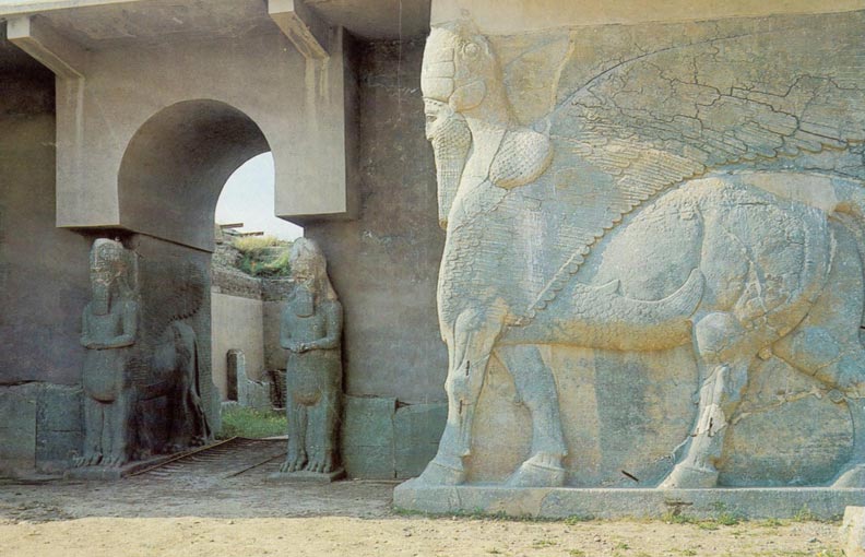 1. Miasto Nimrud, starożytna stolica Asyryjczyków
