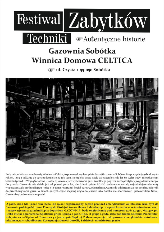 Podróż do Wieku Pary - zobacz Festiwal Zabytków Techniki na Śląsku