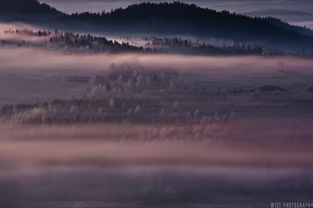 Tajemniczy poranek nad zalewem, Czorsztyn