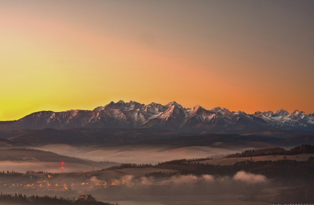 Wschód słońca (Tatry Bielskie)