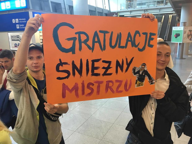 Powitanie Andrzeja Bargiela