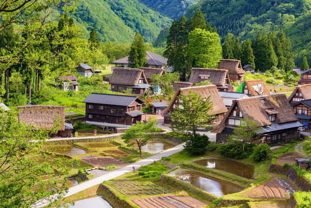 Shirakawa. Światowa stolica śniegu w prawdziwie japońskim klimacie