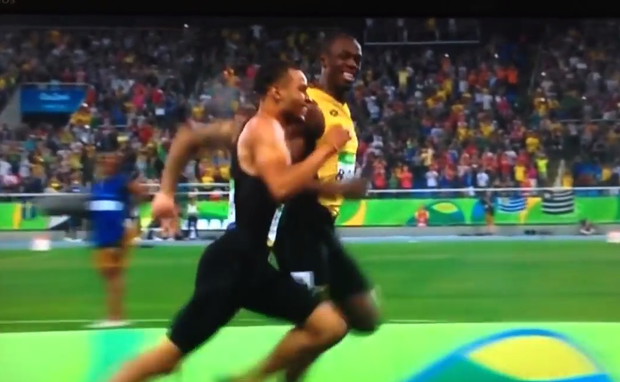 Usain Bolt oraz Andre DegGrasse - Jamajka oraz Kanada