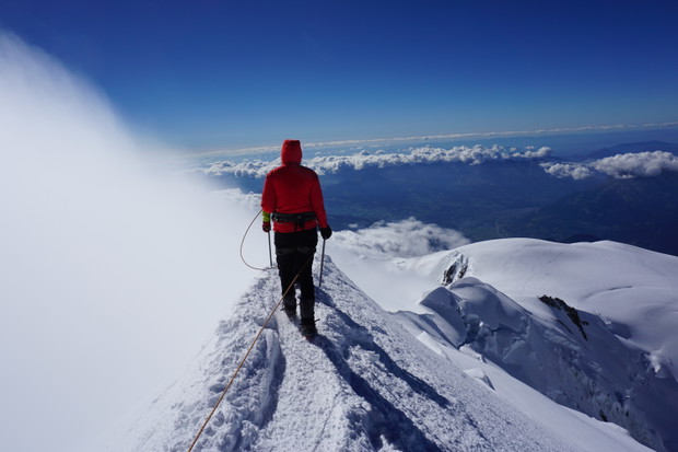 Jerzy Płonka. Niewidomy alpinista w drodze na Mont Blanc