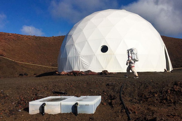 Mars na Hawajach