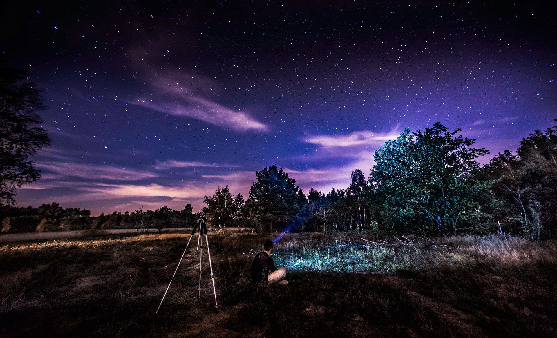 Piękne nocne zdjęcia Marka Młynarczyka