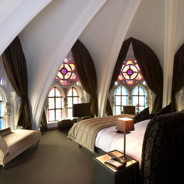 Hotel w dawnym kościele