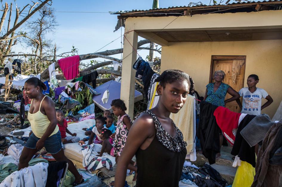 Dramat Haiti po przejściu huraganu Matthew. Ci ludzie stracili wszystko