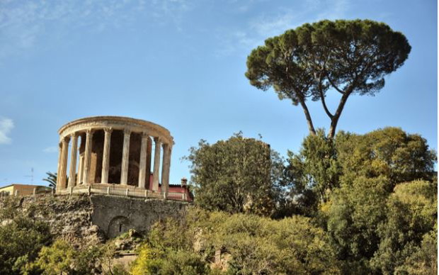U stóp Wiecznego Miasta (Villa Gregoriana)