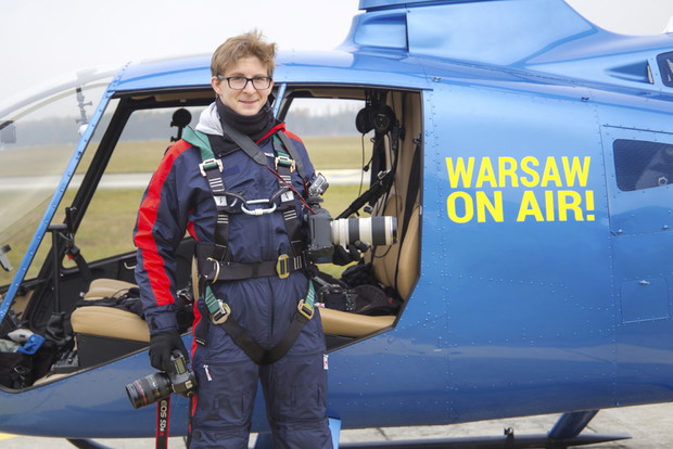 Maciej Margas podczas pracy