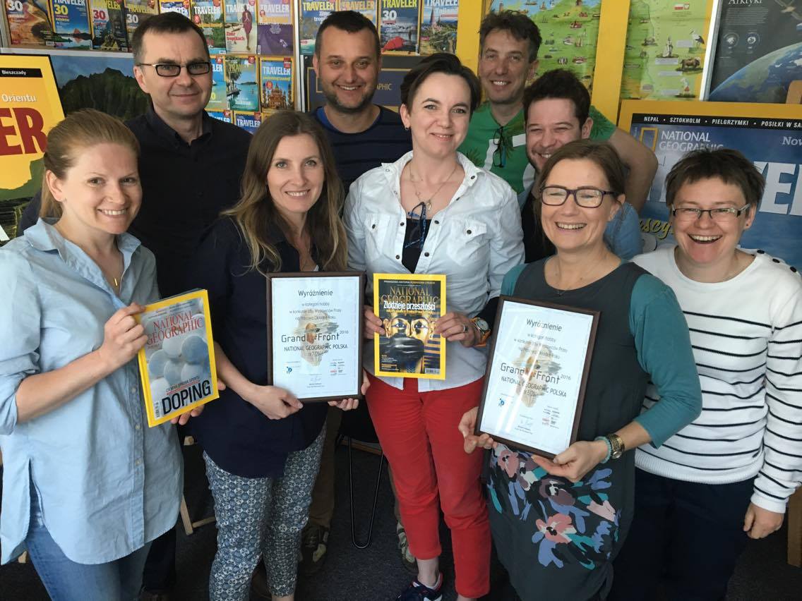 National Geographic Polska z dwoma wyróżnieniami w GrandFront 2016!