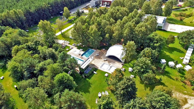 Rosevia Resort z lotu ptaka