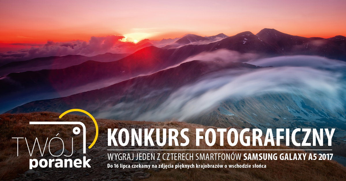 Konkurs fotograficzny TWÓJ PORANEK
