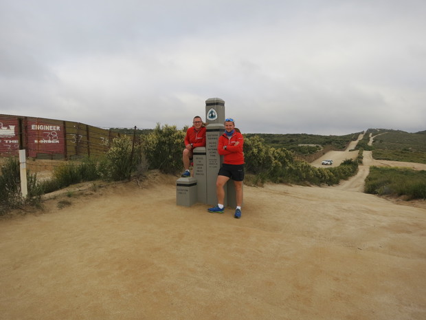 Na starcie szlaku Pacific Crest Trail - maj 2016