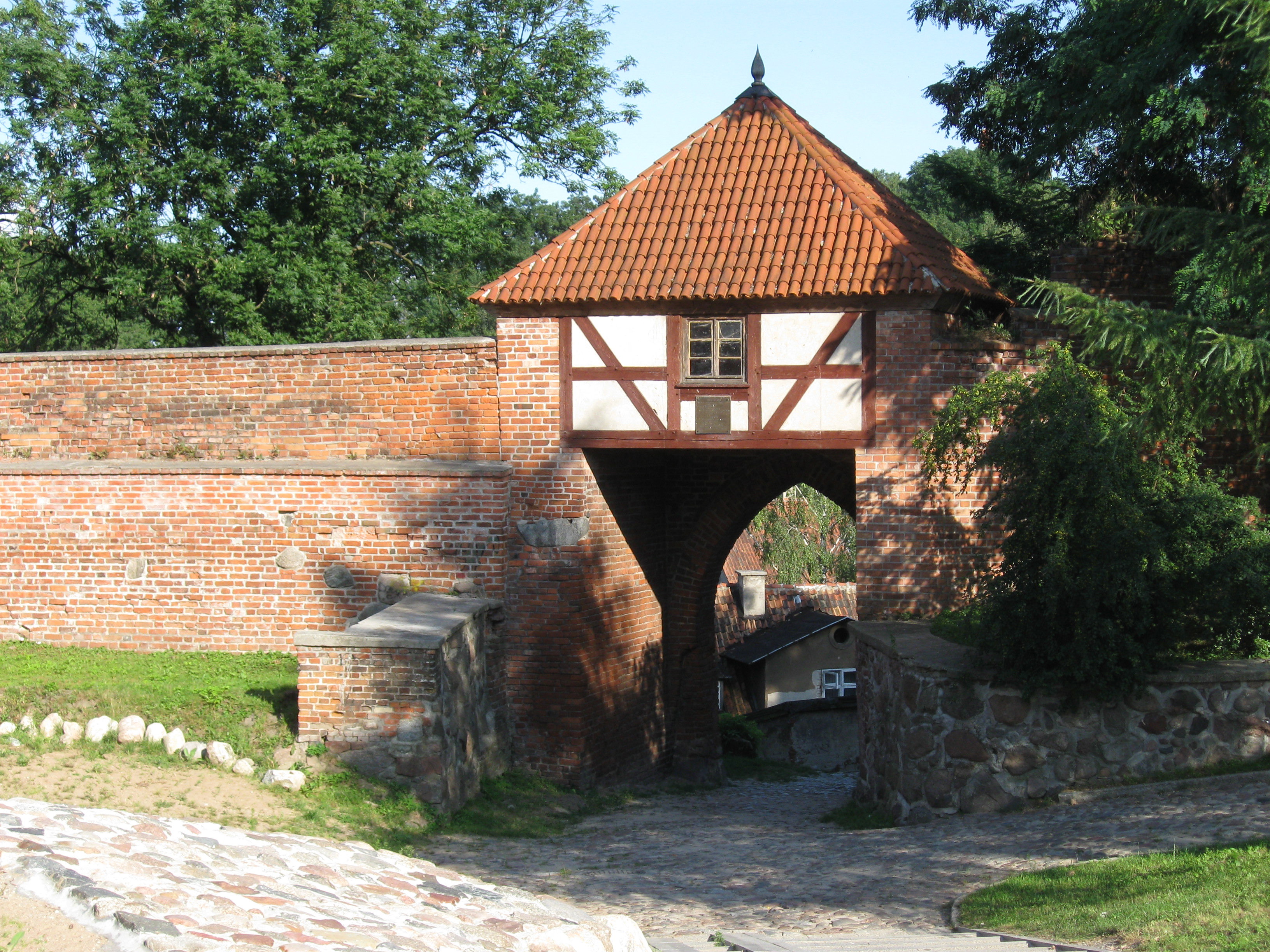 Pasłęk - brama młyńska