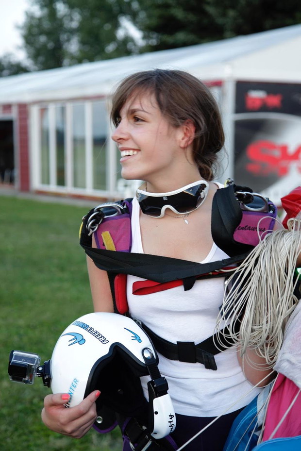 Basia Węgrzyn - jej pasja pozwala jej sięgnąć nieba