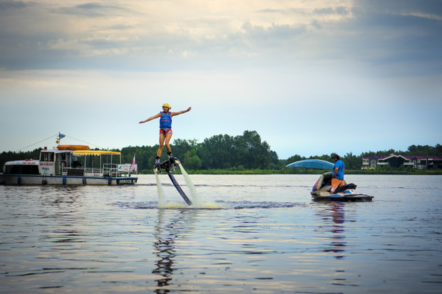 Flyboard, Jadwisin