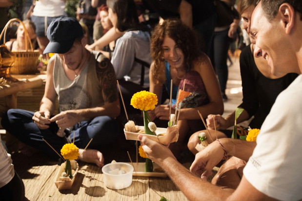 Loy Krathong - święto obchodzone podczas pełni księżyca w Chiang Mai