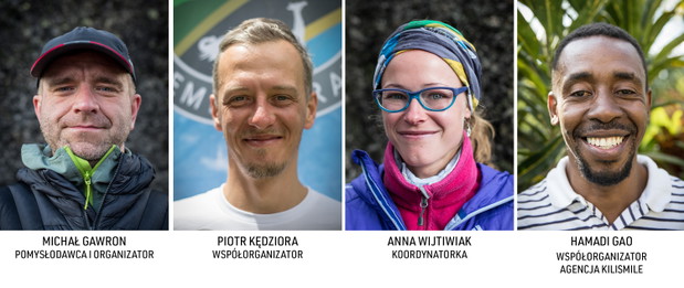 Uczestnicy pierwszej edycji Kilimanjaro Extreme Maraton.