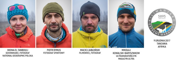 Uczestnicy pierwszej edycji Kilimanjaro Extreme Maraton.